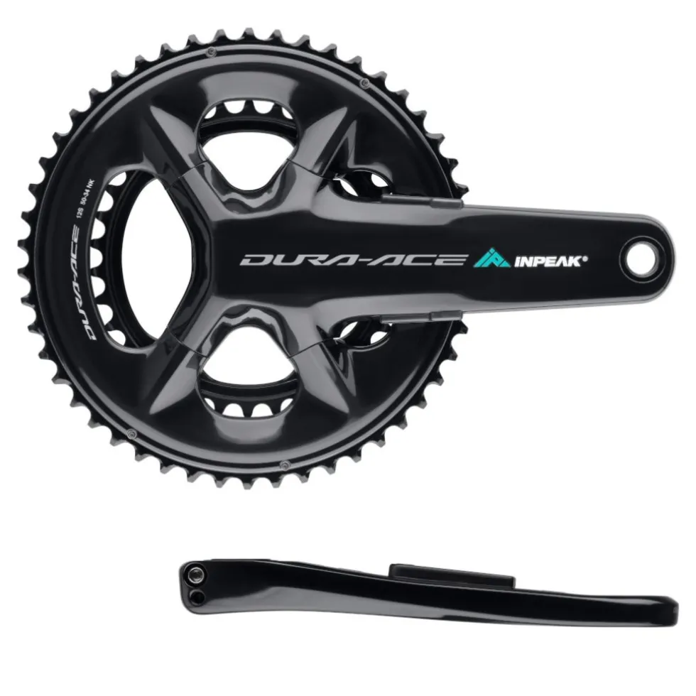 INPEAK Powercrank-E TWiN2 EVO Powermeter Crankset - Shimano Dura-Ace FC-R9200 - 50/34