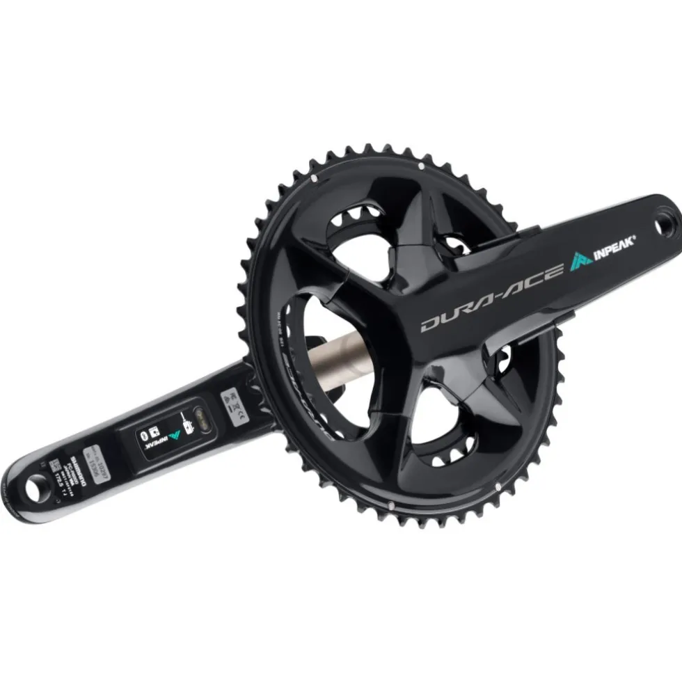INPEAK Powercrank-E TWiN2 EVO Powermeter Crankset - Shimano Dura-Ace FC-R9200 - 54/40