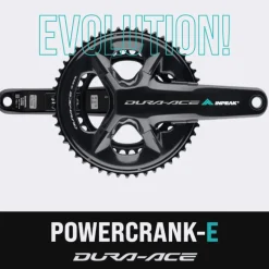 INPEAK Powercrank-E TWiN2 EVO Powermeter Crankset - Shimano Dura-Ace FC-R9200 - 54/40