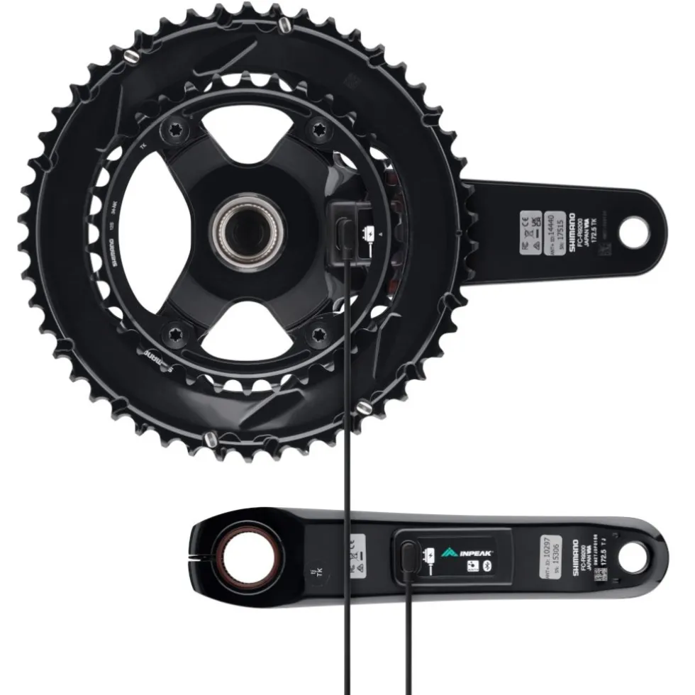 INPEAK Powercrank-E TWiN2 EVO Powermeter Crankset - Shimano Dura-Ace FC-R9200 - 54/40