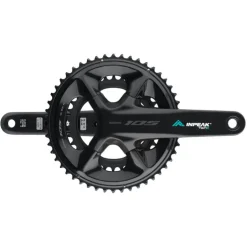 Crankstellen|Vermogensmeters < INPEAK Powercrank-E TWiN2 Powermeter Crankset - Shimano 105 FC-R7100 - 50/34