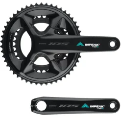INPEAK Powercrank-E TWiN2 Powermeter Crankset - Shimano 105 FC-R7100 - 52/36