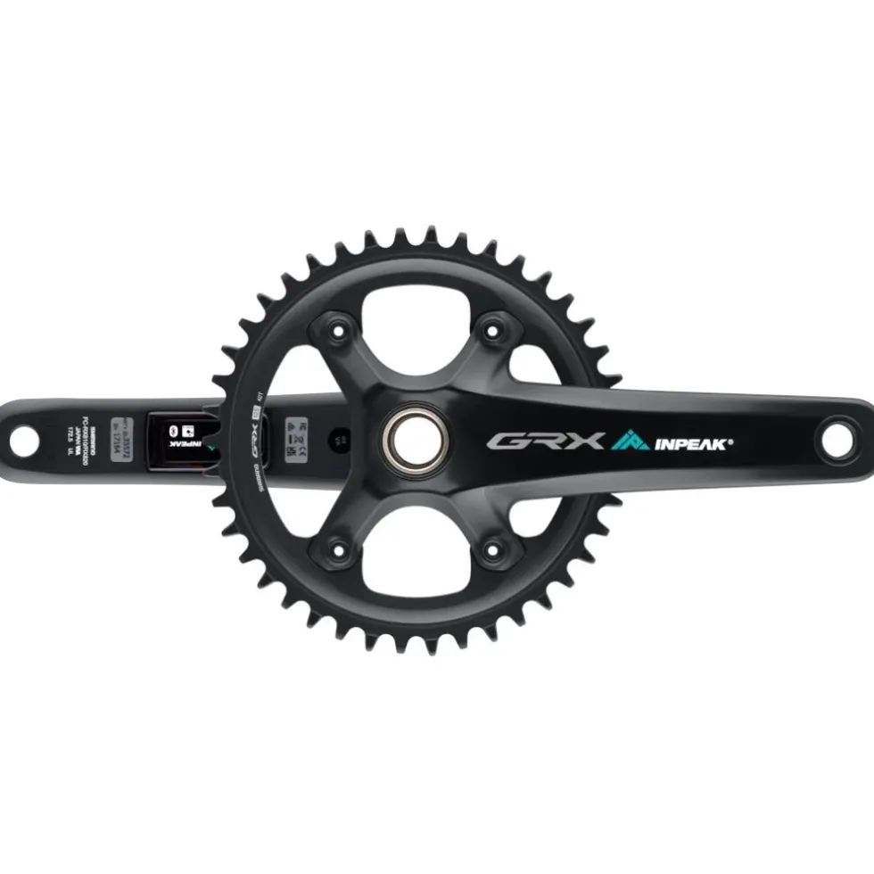INPEAK Powercrank-E TWiN2 Powermeter Crankset - Shimano GRX FC-RX820 - 42