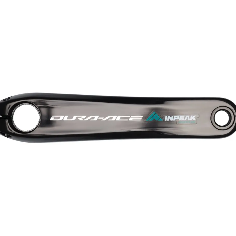 Crankstellen|Vermogensmeters < INPEAK Powercrank Powermeter Crankarm - Ready | Single (links) - Shimano Dura Ace FC-R9200