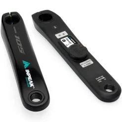Crankstellen|Vermogensmeters < INPEAK Powercrank Powermeter Crankarm - Ready | Single (links) - Shimano 105 FC-R7100