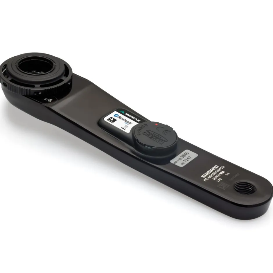 Crankstellen|Vermogensmeters < INPEAK Powercrank Powermeter Crankarm - Ready | Single (links) - Shimano XTR FC-M9100