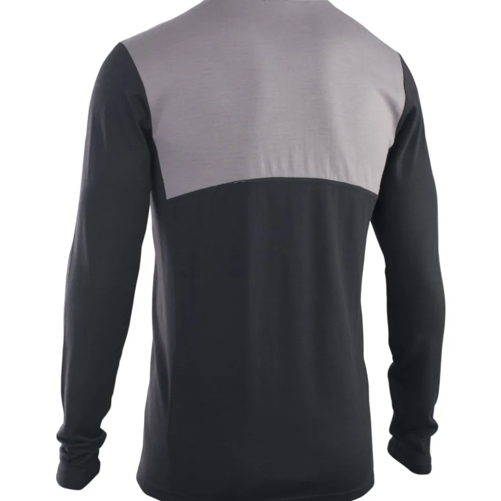 ION Bike Baselayer Merino Shirt met Lange Mouwen Heren - Zwart