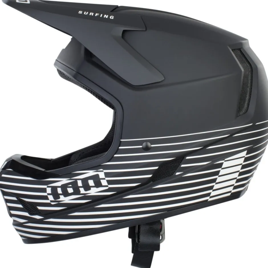 Downhill Helmen < ION Bike Helm Scrub AMP EU/CE - Zwart
