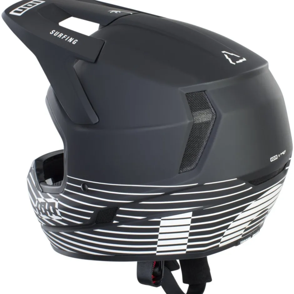 Downhill Helmen < ION Bike Helm Scrub AMP EU/CE - Zwart