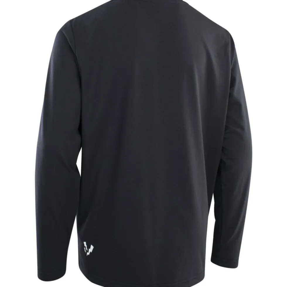 ION Bike Logo DR Fietsshirt met Lange Mouwen Kinderen - Zwart