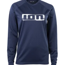 Mtb-Shirts < ION Bike Logo Fiethirt et Lange ouwen Uniex - idnight