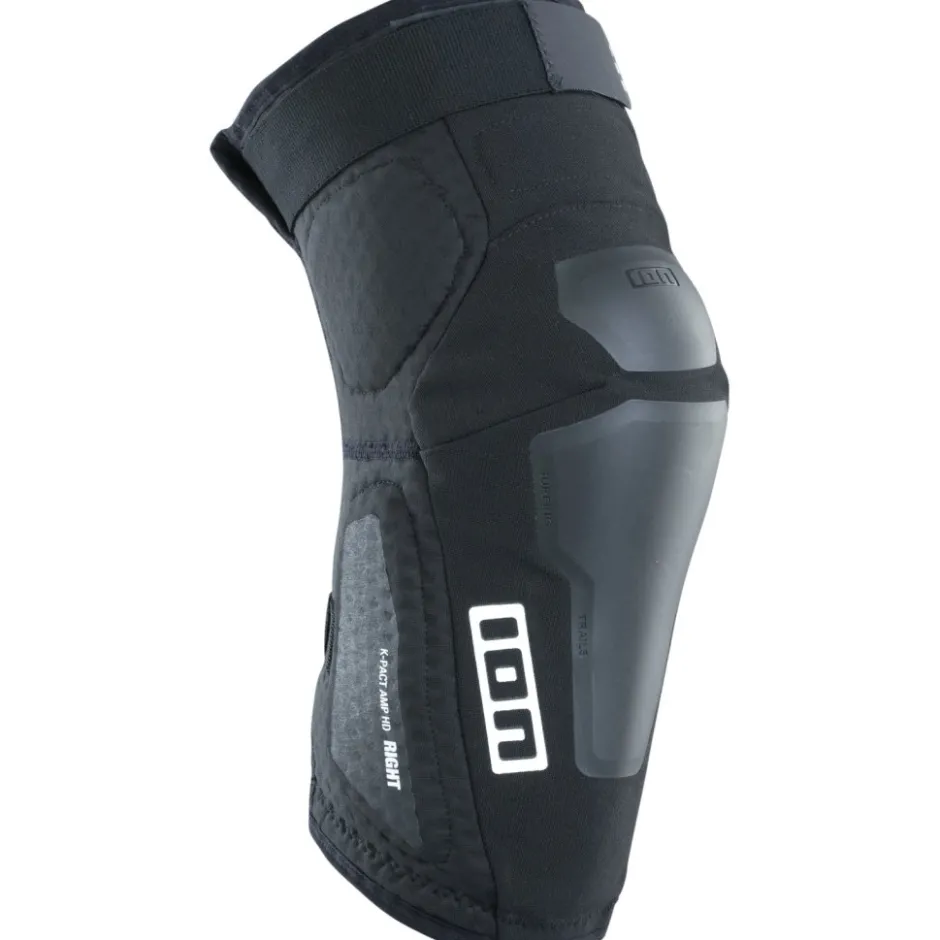 Kniebeschermers < ION Bike Protect K-Pact AP HD Kniebecherer - Zwart