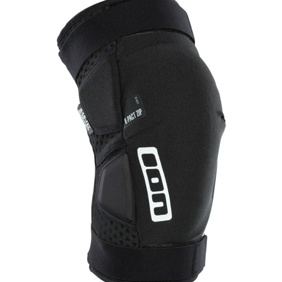 ION Bike Protection K-Pact Zip Kniebeschermers - Zwart