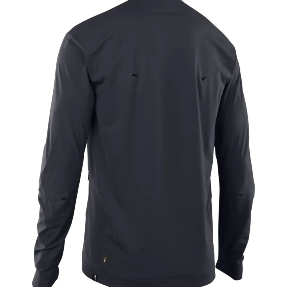ION Bike Scrub AMP BAT Fietsshirt met Lange Mouwen Heren - Zwart