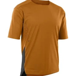 ION Bike Scrub AMP BAT Fietsshirt met Korte Mouwen Heren - Rocky Orange