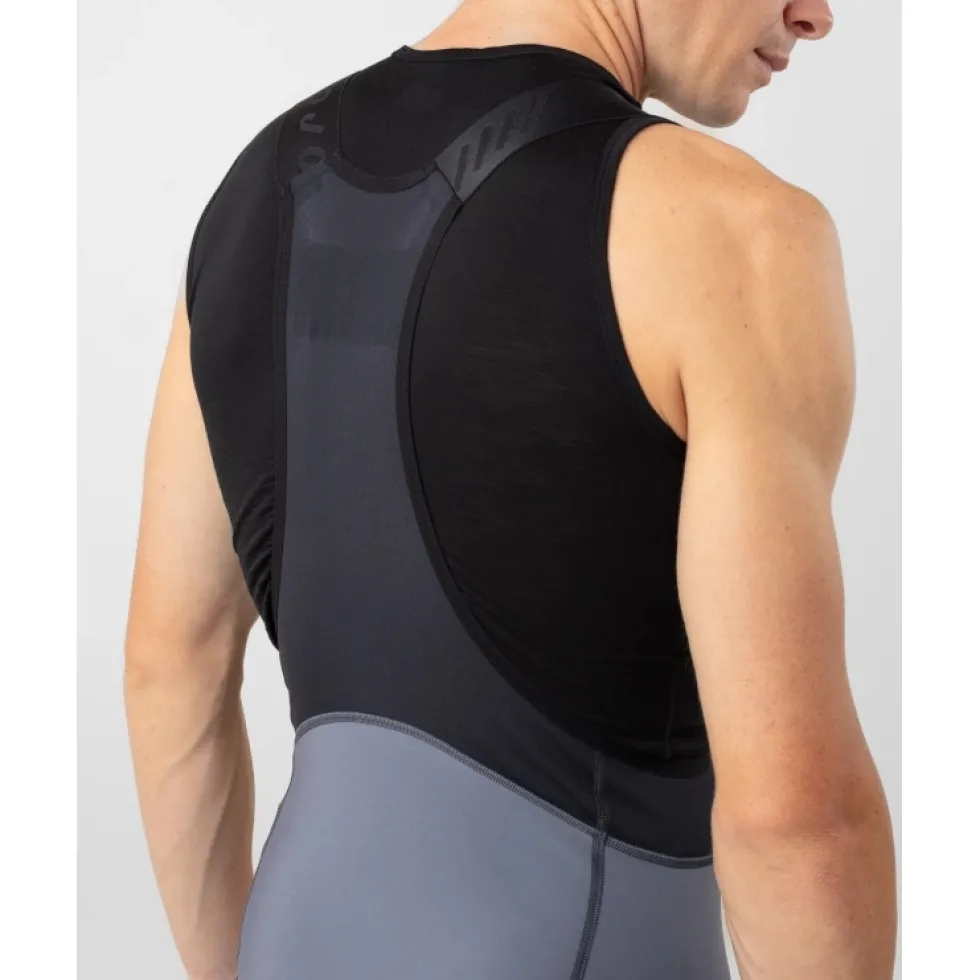 Isadore 150 Merino Sleeveless Baselayer Men - Zwart