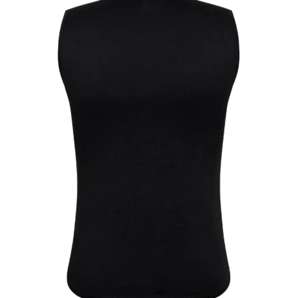 Isadore 150 Merino Sleeveless Baselayer Men - Zwart