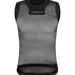 Isadore Seamless Baselayer zonder mouwen Unisex - Zwart
