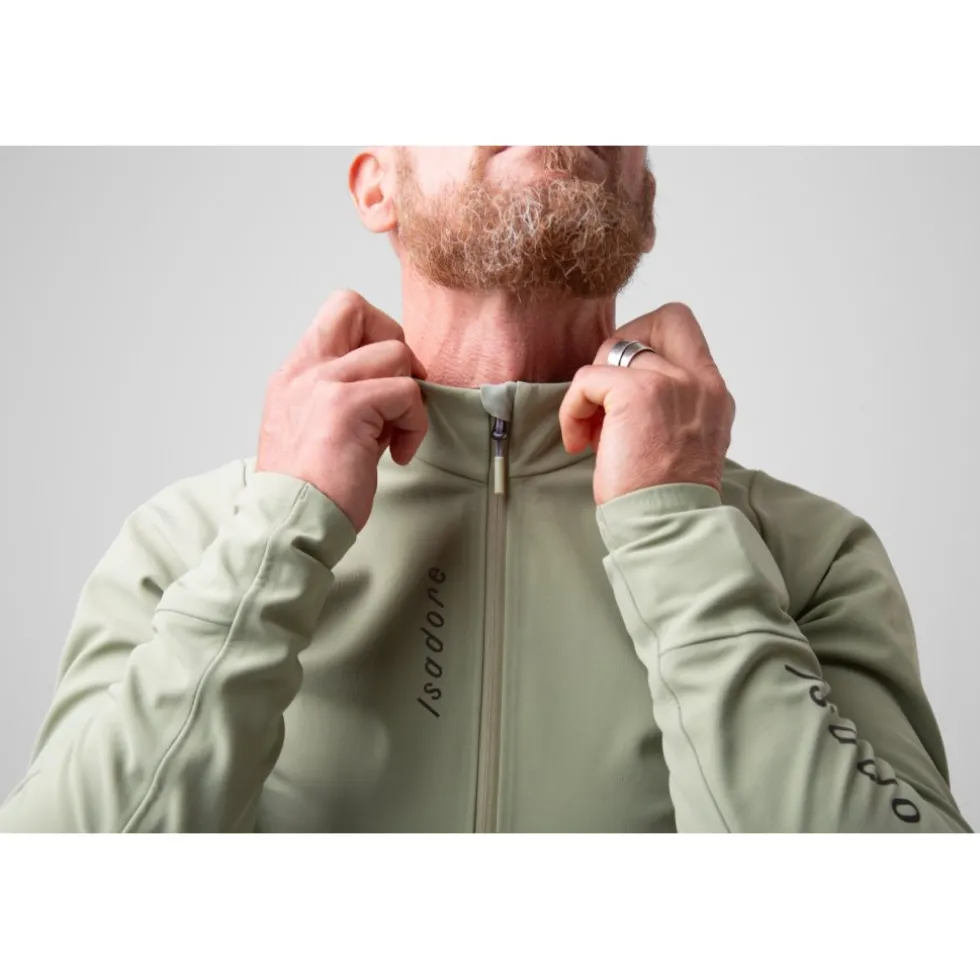 Isadore Signature Deep Winter Softshell Fietsjas Heren - Tea