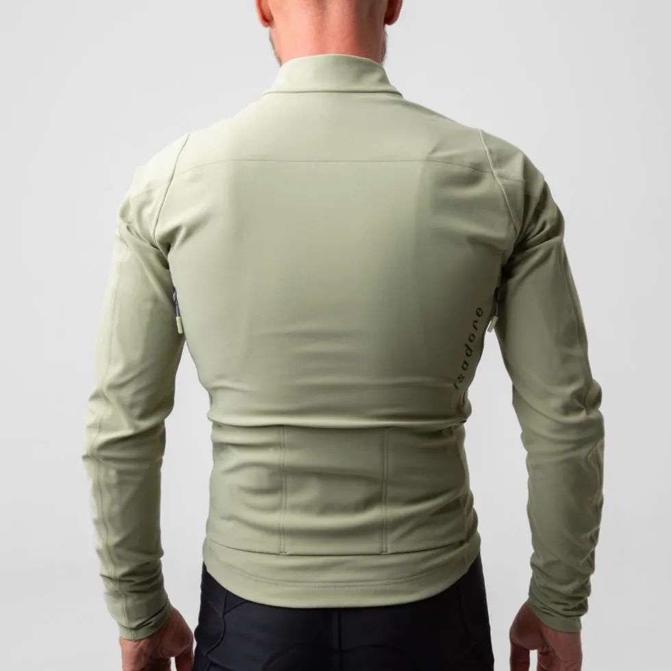Isadore Signature Deep Winter Softshell Fietsjas Heren - Tea