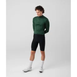 Isadore Signature Thermal Fietsshort met Bretels Heren - zwart