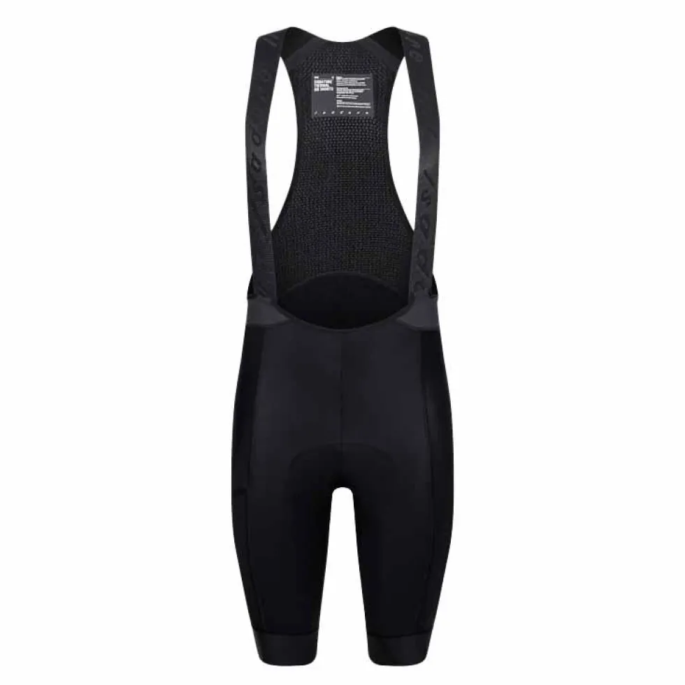 Isadore Signature Thermal Fietsshort met Bretels Heren - zwart