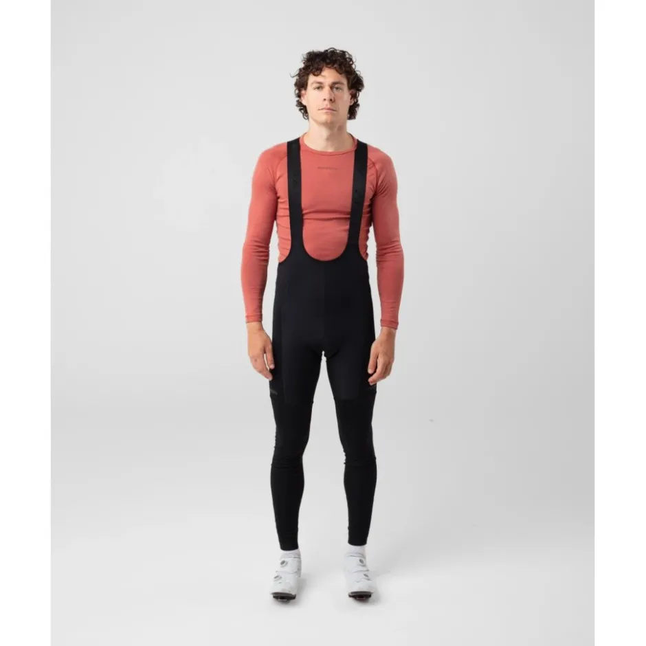 Winterbroeken < Isadore ignature Winter Poartec Fietbroek met Brete Heren - zwart