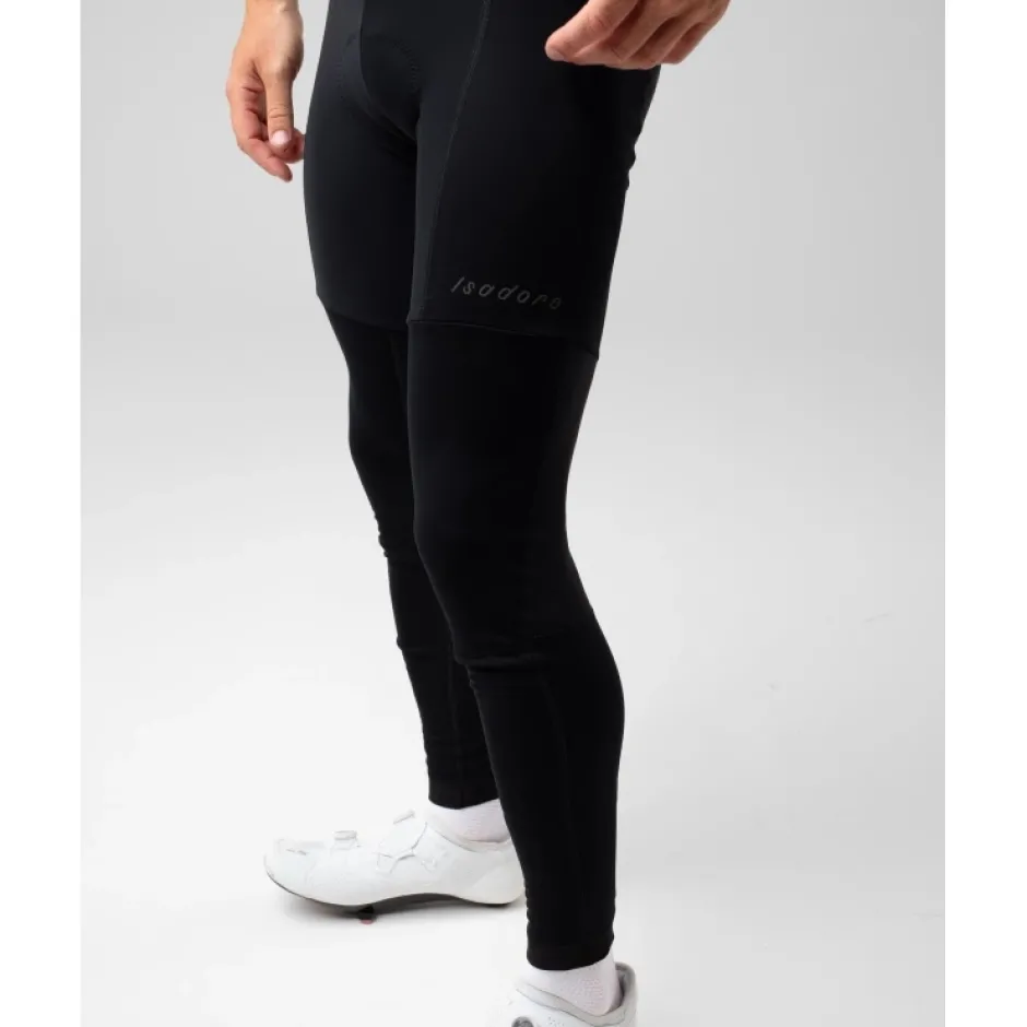 Winterbroeken < Isadore ignature Winter Poartec Fietbroek met Brete Heren - zwart