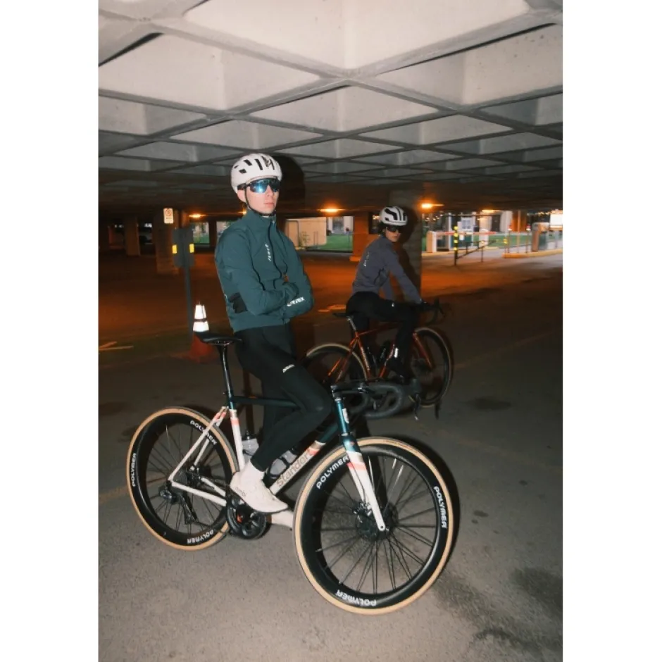 Winterbroeken < Isadore ignature Winter Poartec Fietbroek met Brete Heren - zwart