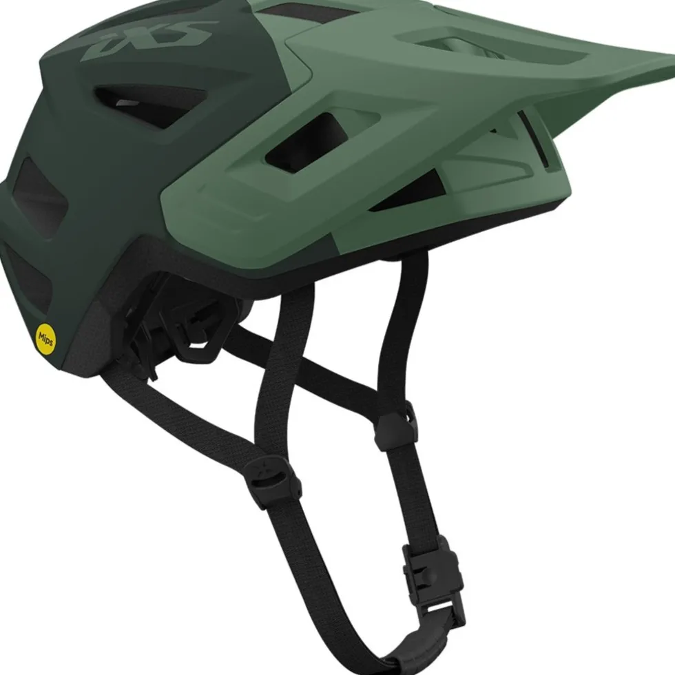 iXS Flow 1.0 Trail MIPS Helm - sage-duck green