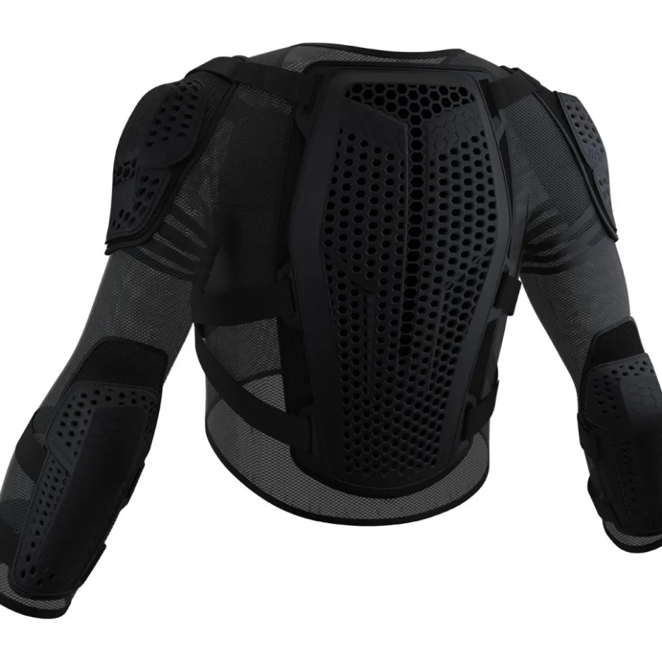 Beschermers Kinderen < iXS Hex Bovenlichaam Protectorjas Kinderen - zwart