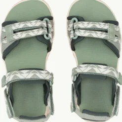 Schoenen < Jack Wolfskin 2 In 1 Sandalen Kinderen - mint leaf