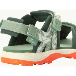 Schoenen < Jack Wolfskin 2 In 1 Sandalen Kinderen - mint leaf