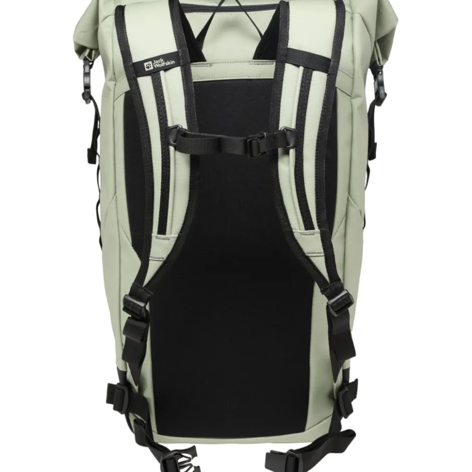 Rugzakken & Drinksystemen < Jack Wolfskin All-In Pack Rugzak 30L - mint leaf