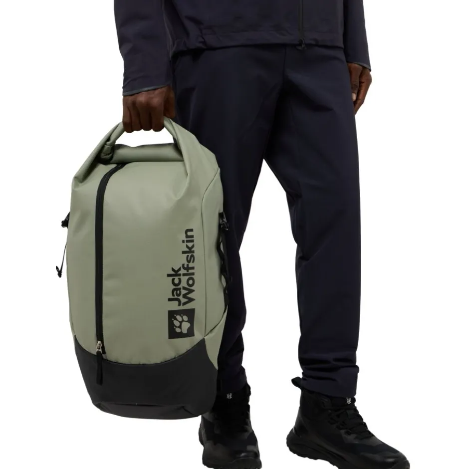 Rugzakken & Drinksystemen < Jack Wolfskin All-In Pack Rugzak 30L - mint leaf