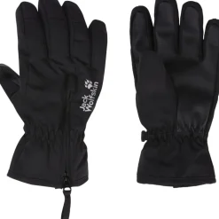 Jack Wolfskin Easy Zip Handschoenen Kinderen - zwart