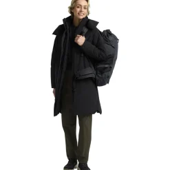 Jacks < Jack Wolfskin Frost Haven Mante Dames - zwart