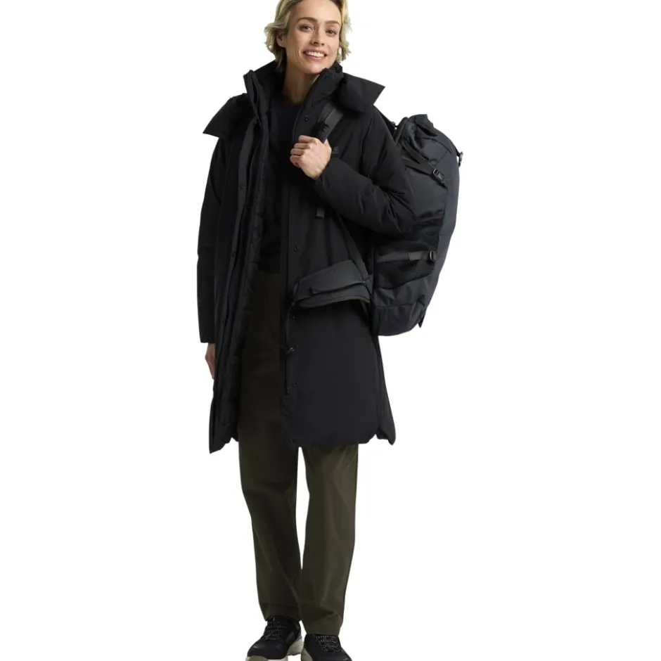 Jacks < Jack Wolfskin Frost Haven Mante Dames - zwart