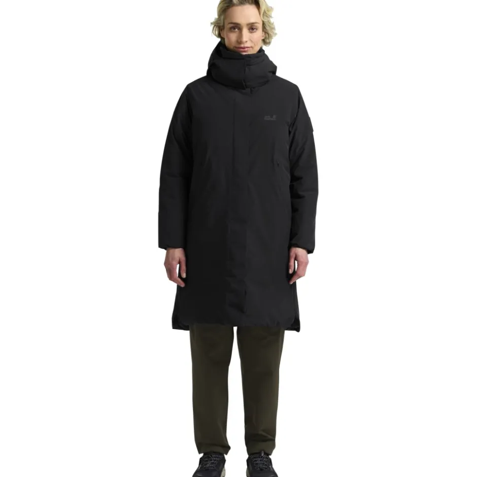 Jacks < Jack Wolfskin Frost Haven Mante Dames - zwart