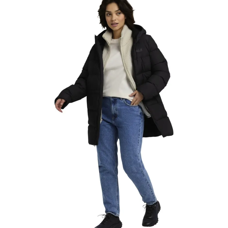 Jacks < Jack Wolfskin Frozen Paace ong Donja Dae Rd - zwart