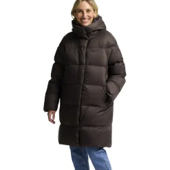 Jack Wolfskin Icy Hill Donzen Mantel Dames Rds - peat