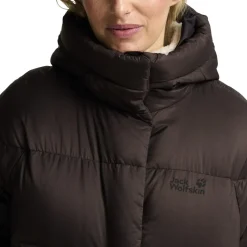 Jack Wolfskin Icy Hill Donzen Mantel Dames Rds - peat