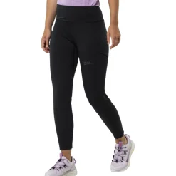 Jack Wolfskin Kammweg Tights Dames - zwart