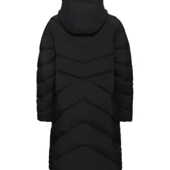 Jack Wolfskin Marienplatz Donzen Mantel Dames Rds - zwart