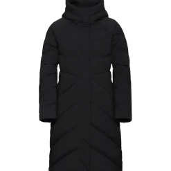 Jack Wolfskin Marienplatz Donzen Mantel Dames Rds - zwart