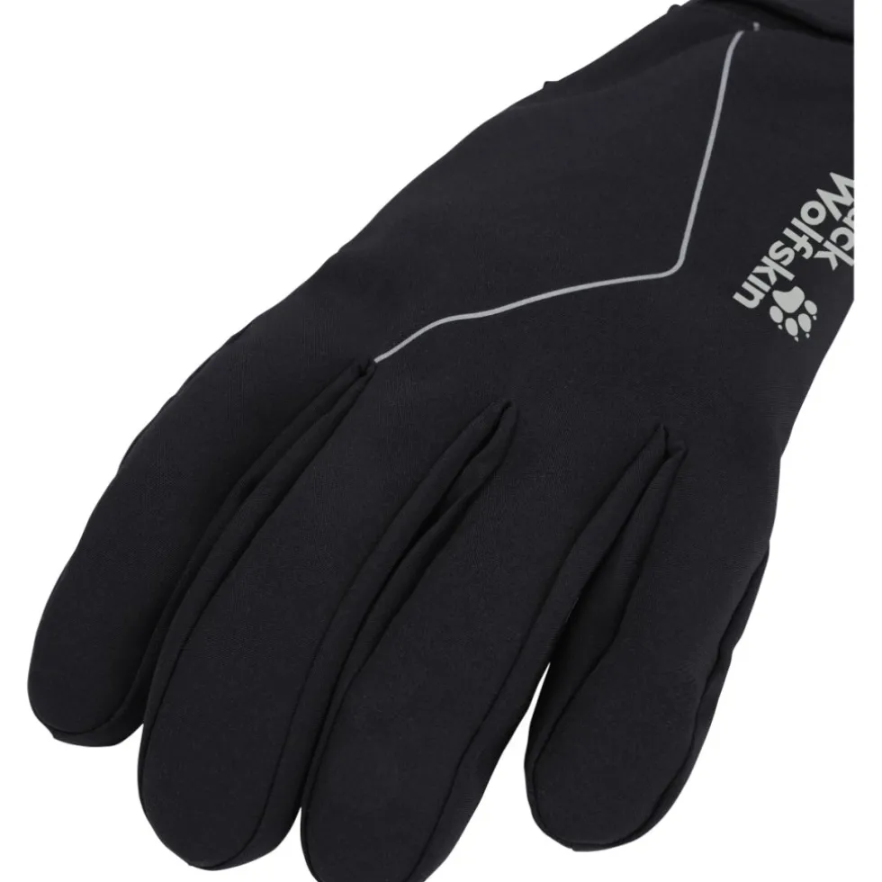 Jack Wolfskin Refl Winter Handschoenen - zwart