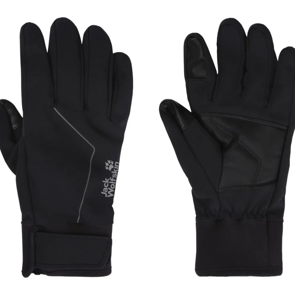 Jack Wolfskin Refl Winter Handschoenen - zwart