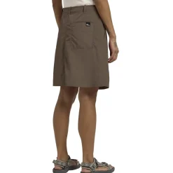 Jack Wolfskin Tihama Skort Dames - cold coffee