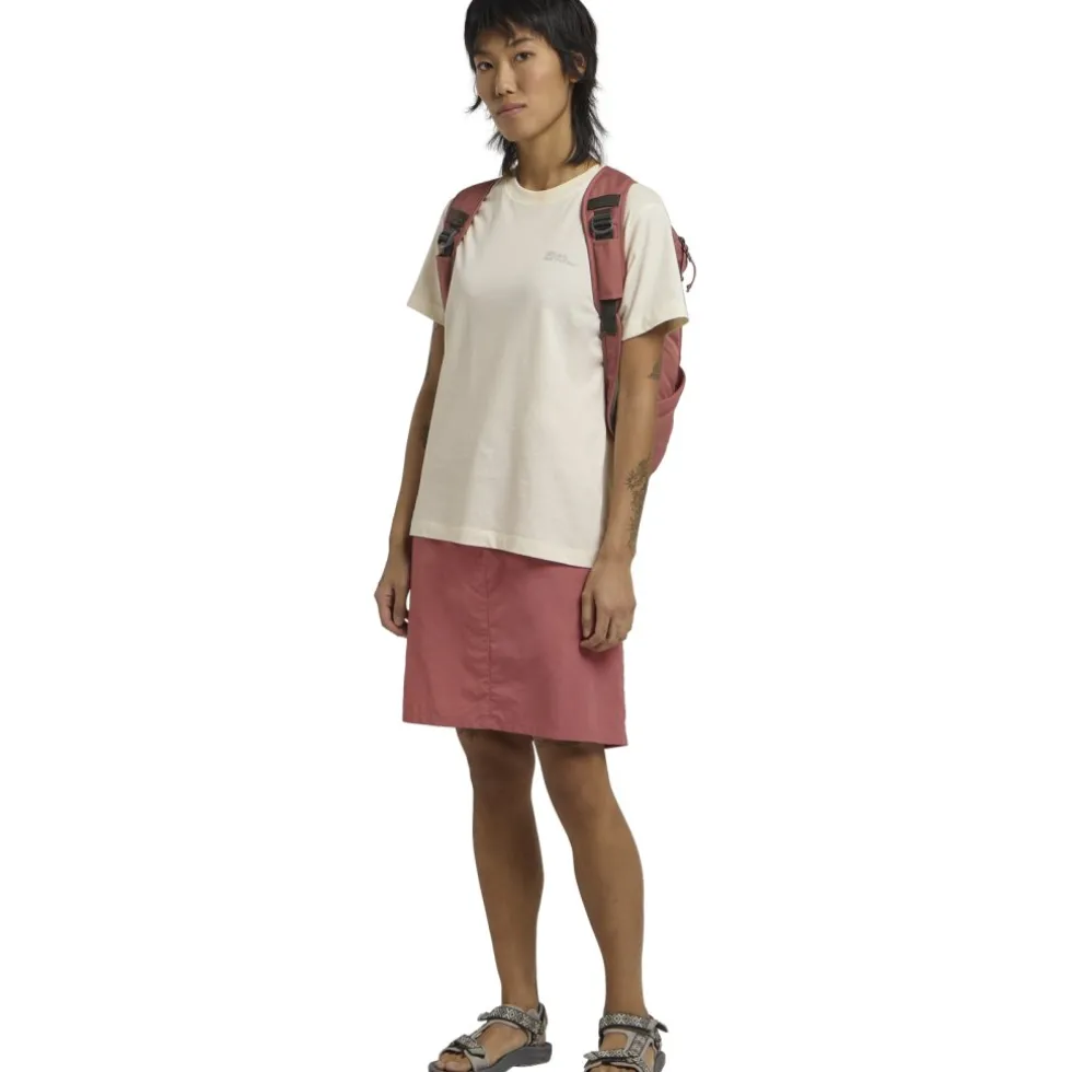 Jack Wolfskin Tihama Skort Dames - mineral red