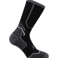 Jack Wolfskin Trek Merino Sokken Unisex Cl C - zwart